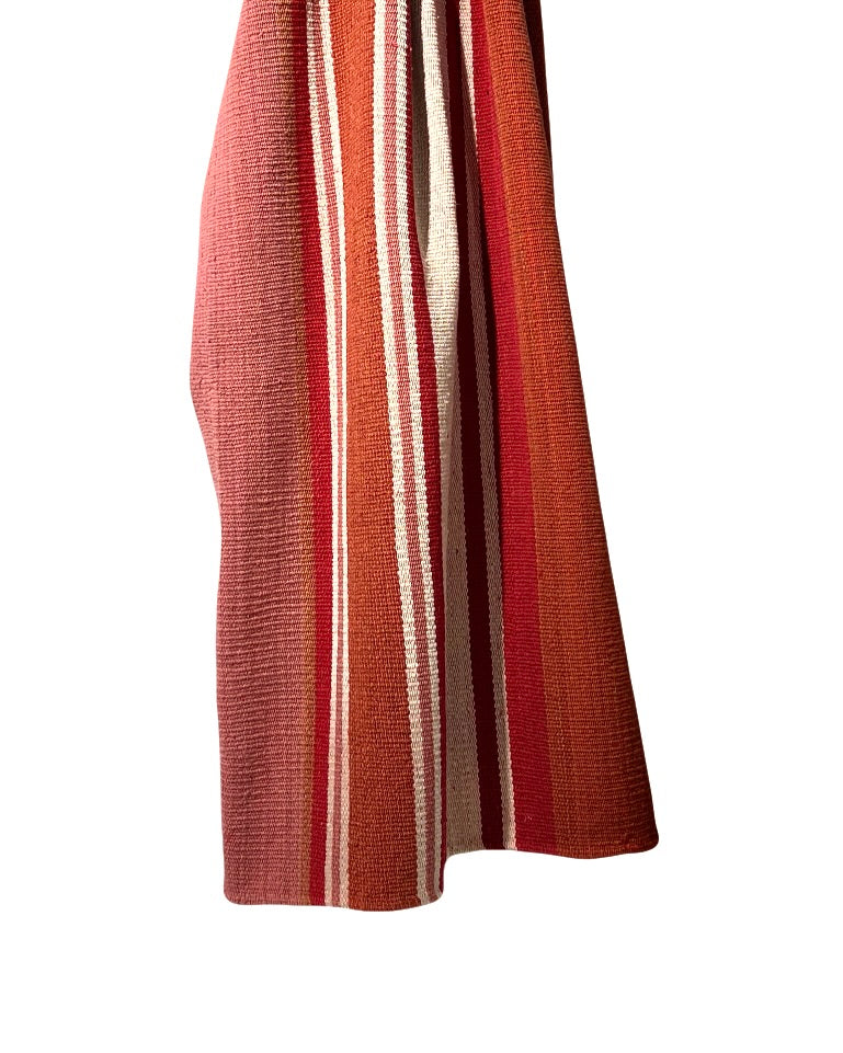 Sheep Wool Red Poncho